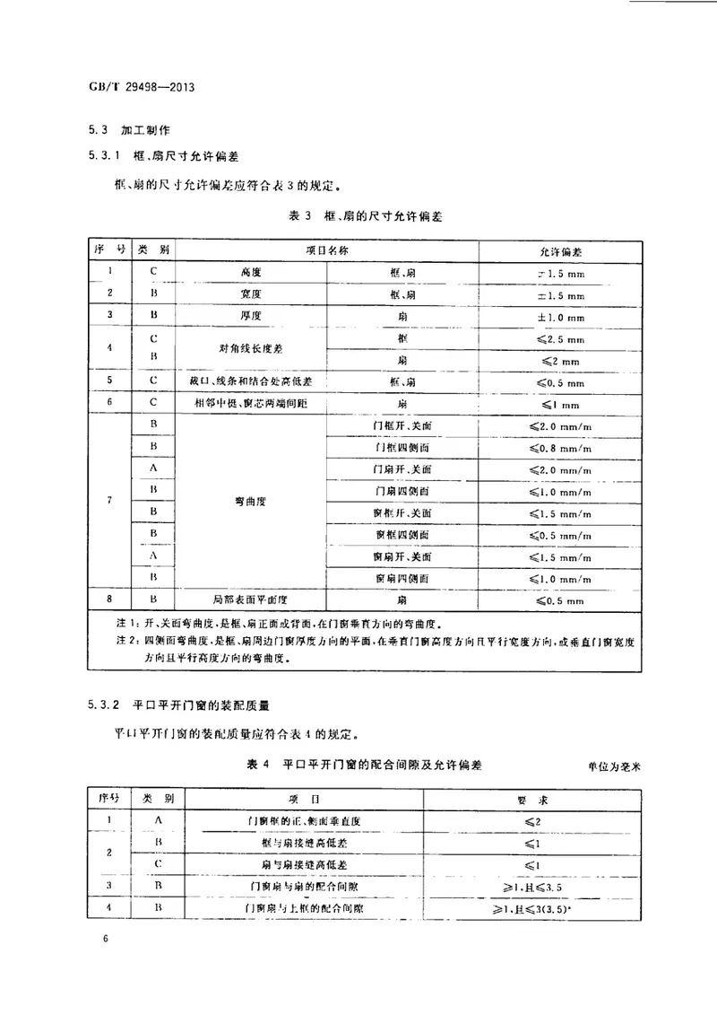 GBT29498-2013木门窗 预览图
