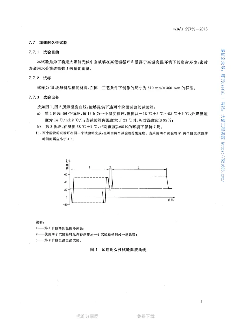 GBT29759-2013建筑用太阳能光伏中空玻璃 预览图
