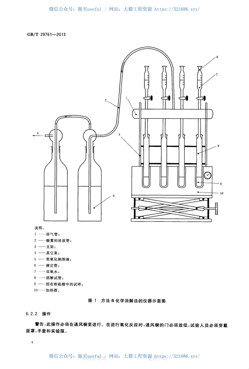 GBT29761-2013碳纤维浸润剂含量的测定 预览图