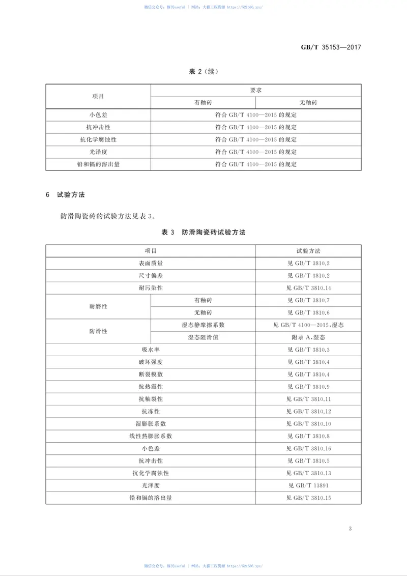 GBT35153-2017防滑陶瓷砖 预览图