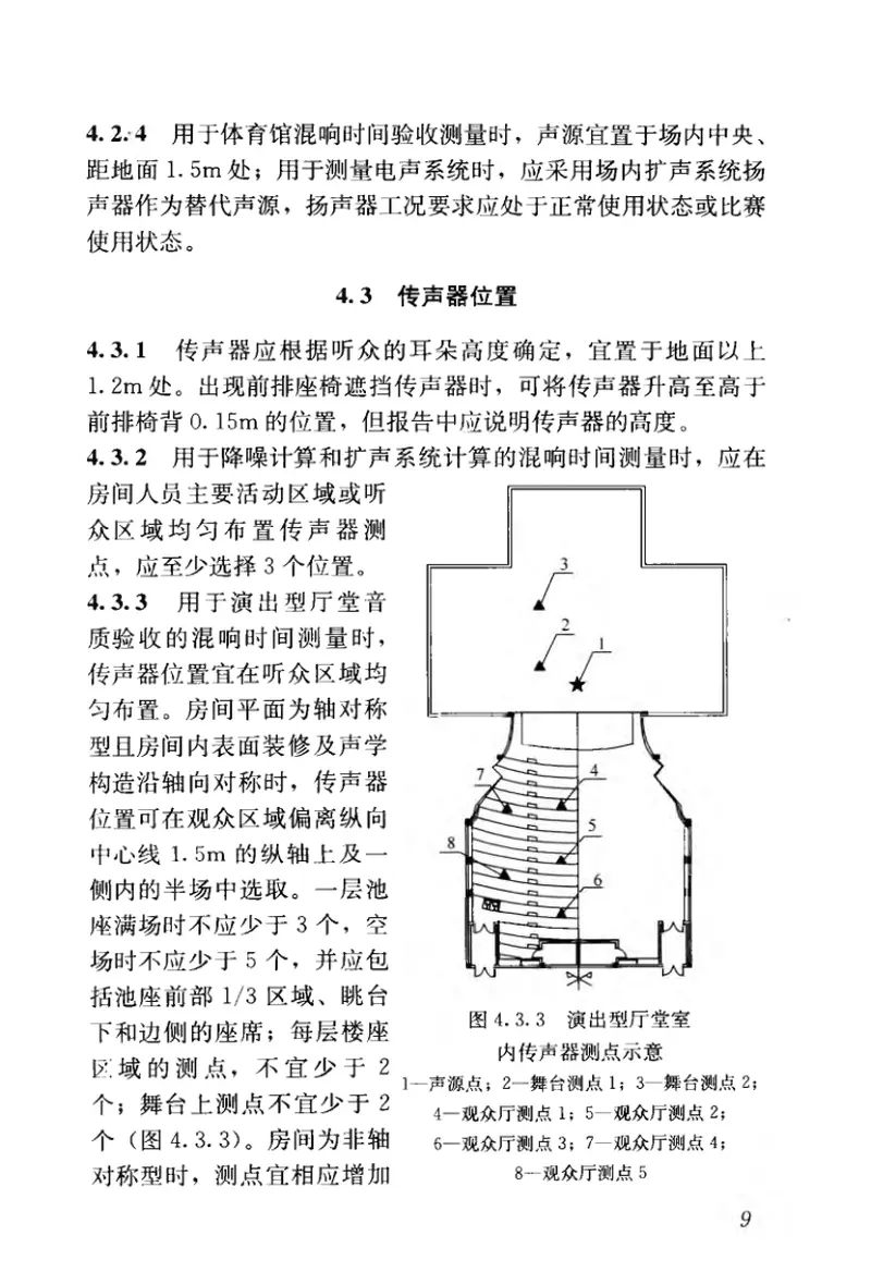 GBT50076-2013室内混响时间测量规范 预览图