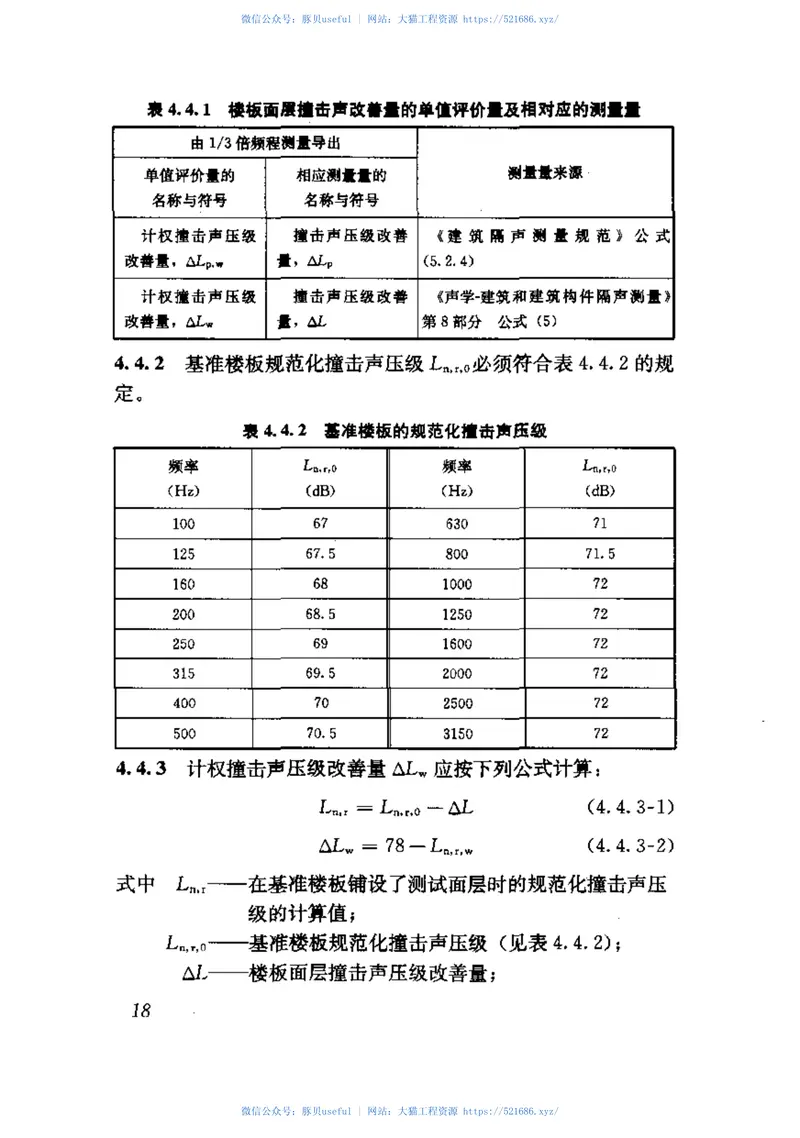 GBT50121-2005建筑隔声评价标准 预览图