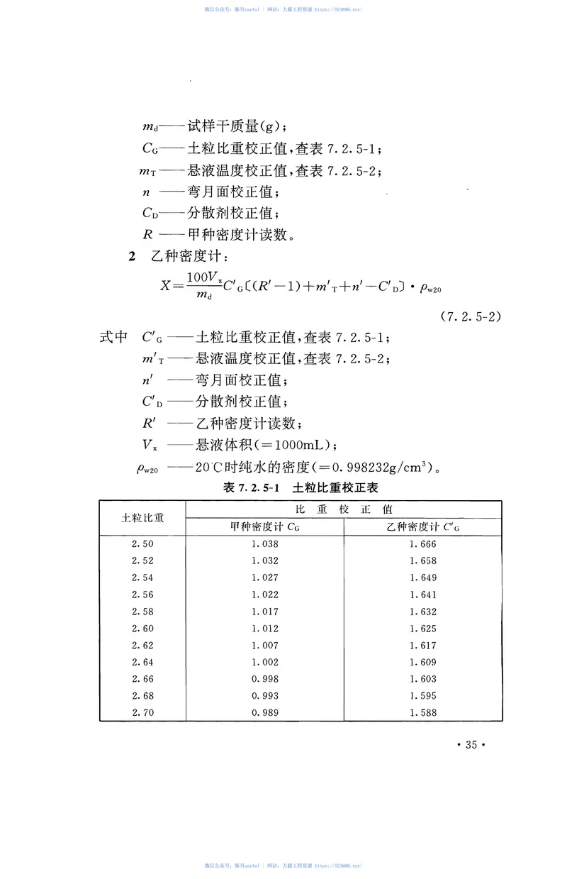 GBT50123-1999土工试验方法标准(2008年版) 预览图
