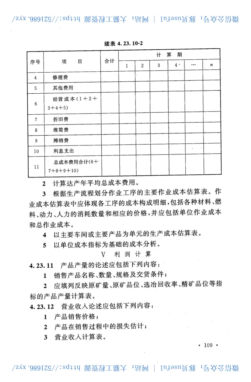 GBT50951-2013有色金属矿山工程建设项目设计文件编制标准 预览图