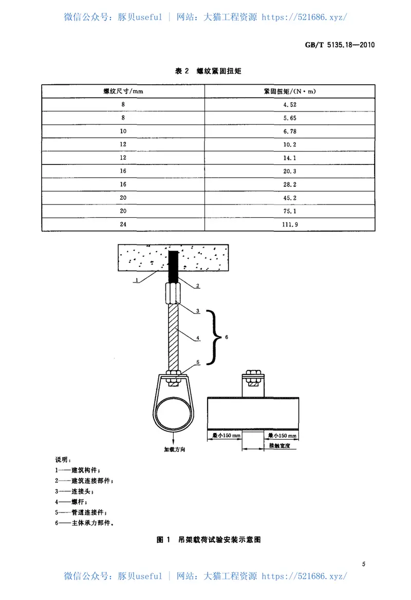 GBT5135.18-2010自动喷水灭火系统第18部分消防管道支吊架 预览图