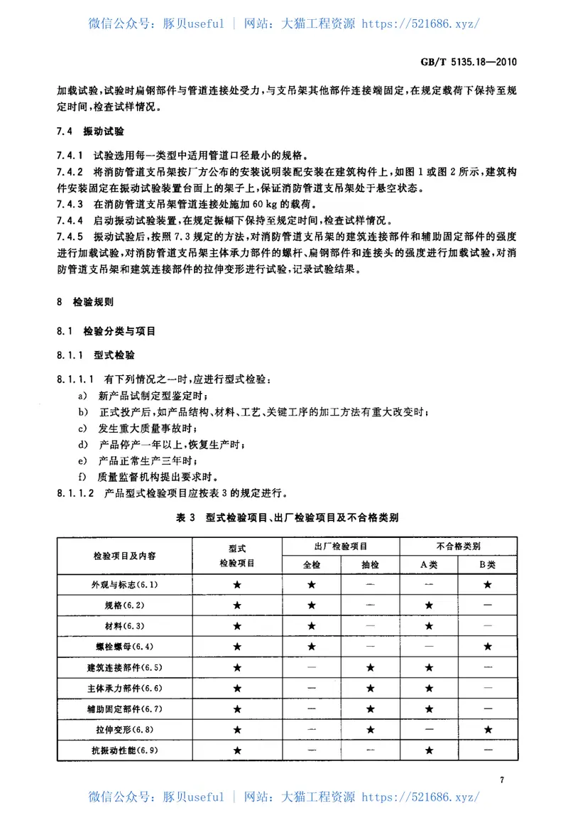 GBT5135.18-2010自动喷水灭火系统第18部分消防管道支吊架 预览图