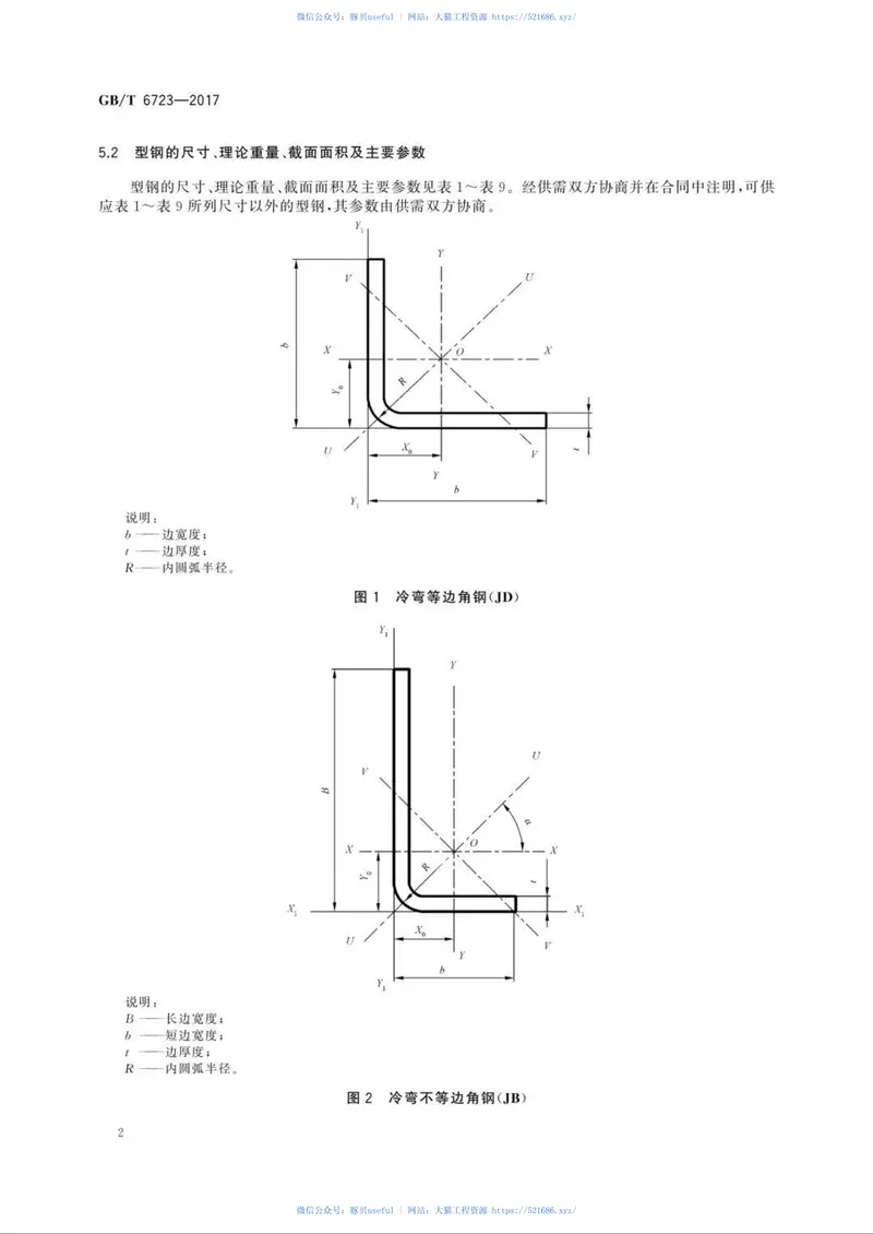 GBT6723-2017通用冷弯开口型钢 预览图