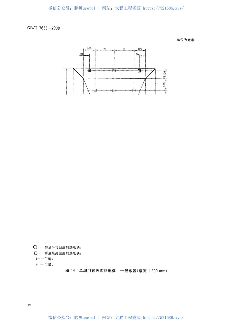 GBT7633-2008门和卷帘的耐火试验方法 预览图