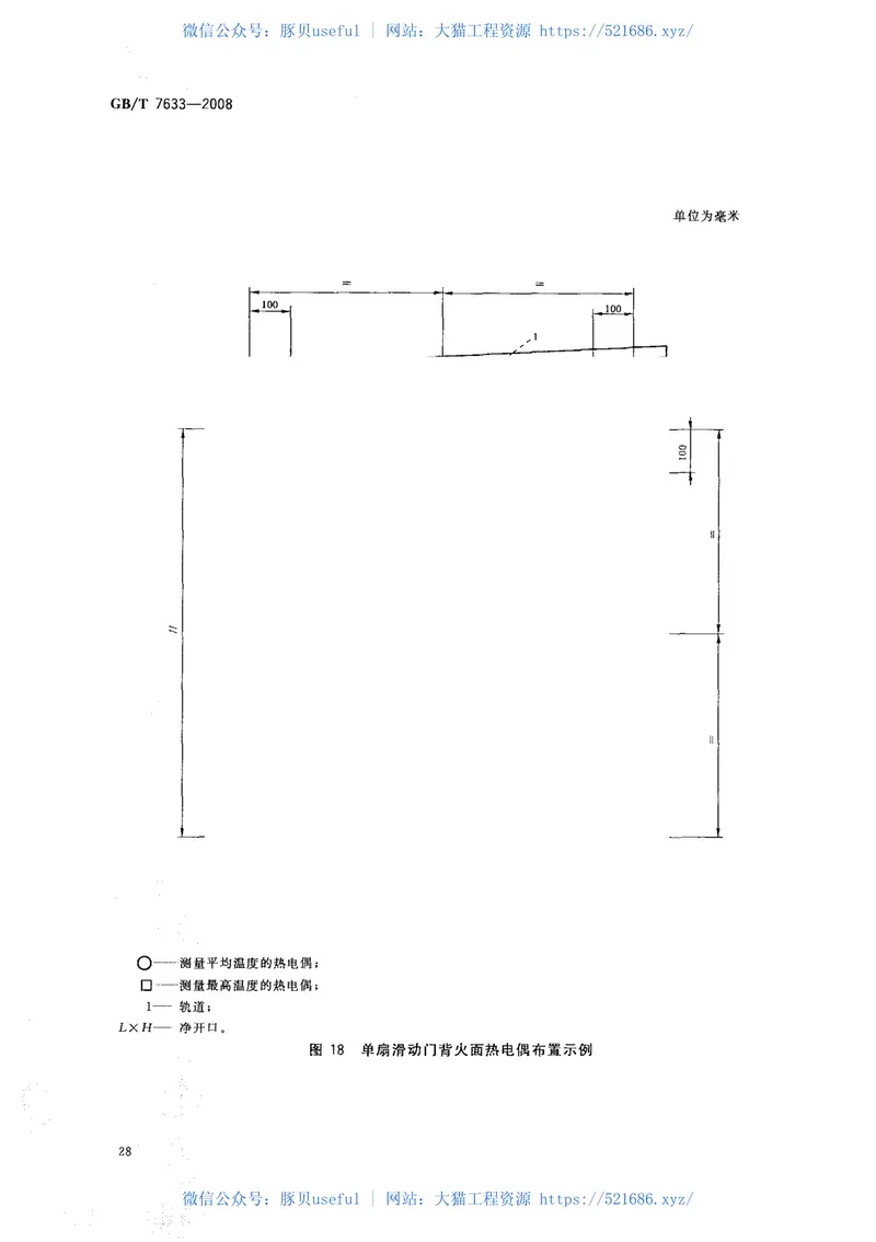 GBT7633-2008门和卷帘的耐火试验方法 预览图