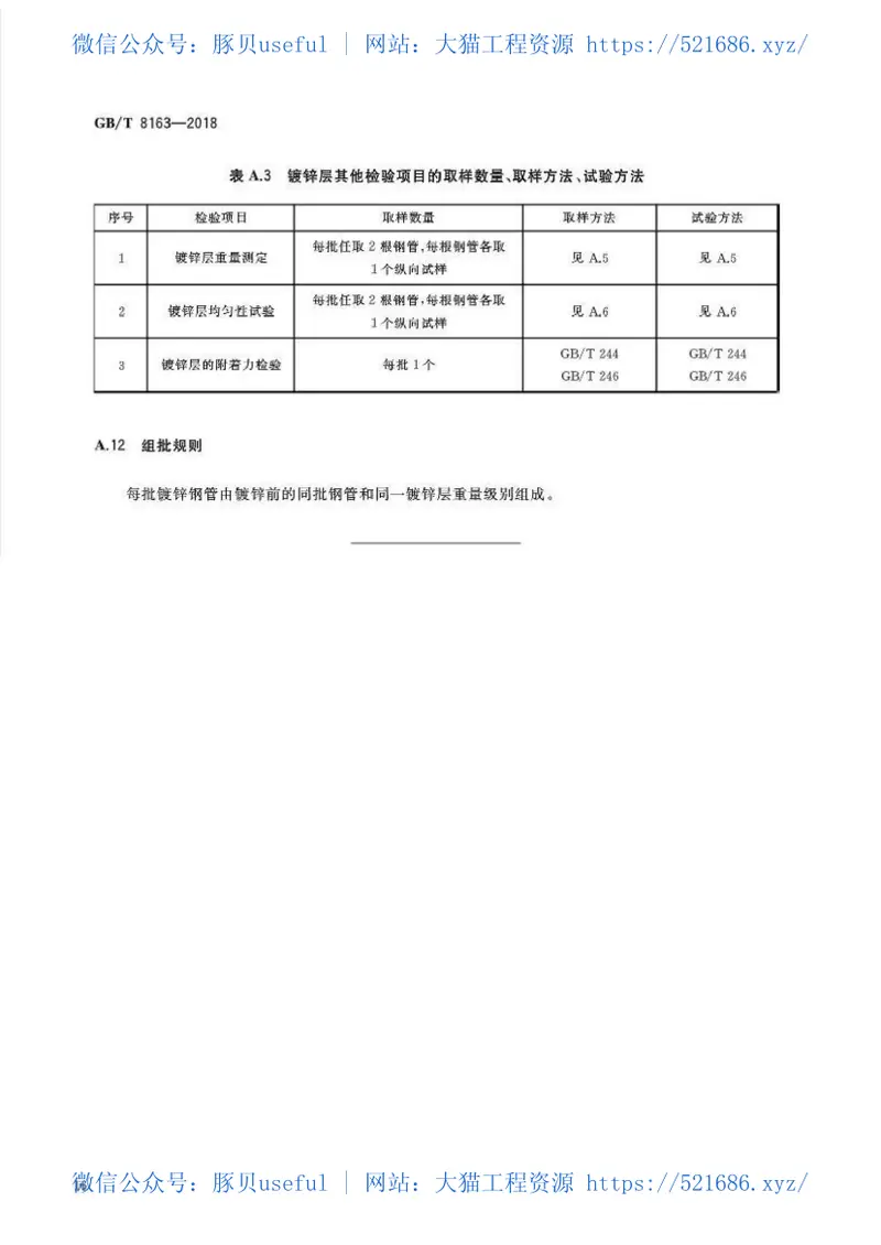 GBT8163-2018输送流体用无缝钢管 预览图