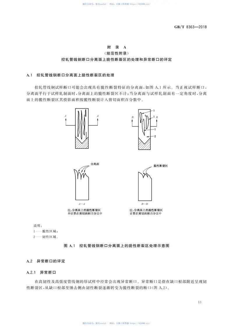 GBT8363-2018钢材落锤撕裂试验方法 预览图