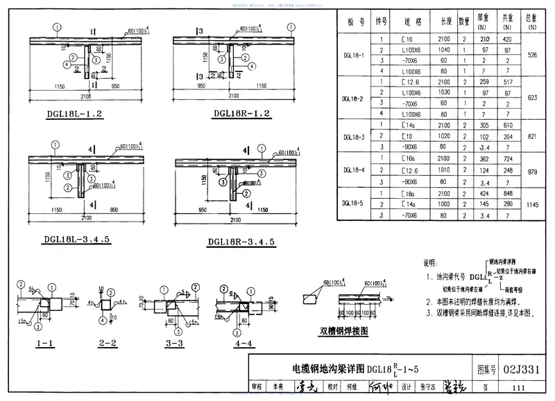 J331_J332_G221地沟及盖板（2009合订本） 预览图
