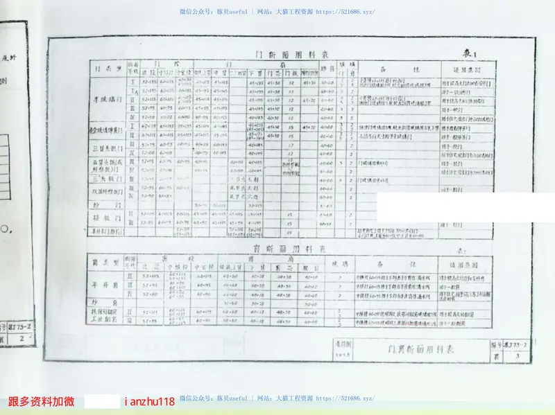 苏J73-2木门窗图集(清晰度差) 预览图