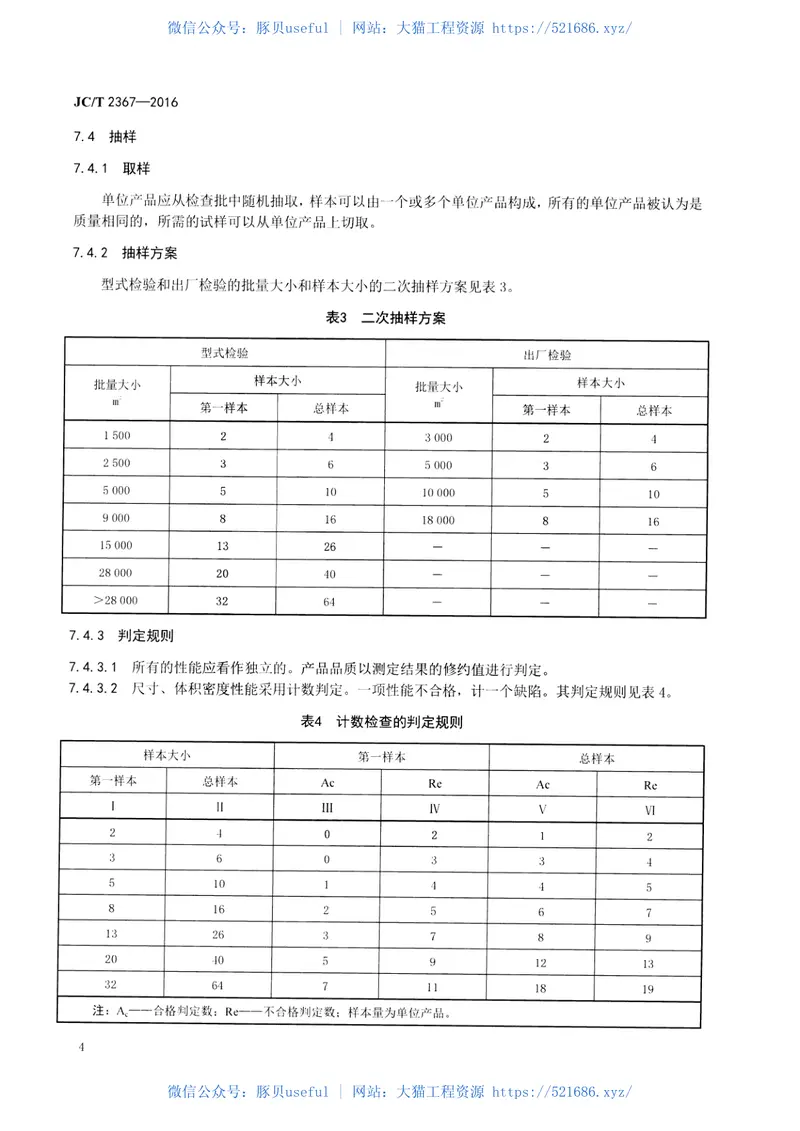 JCT2367-2016绝热用硅酸镁纤维毯 预览图