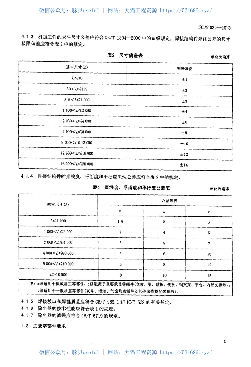 JCT837-2013分室反吹风清灰袋式除尘器 预览图
