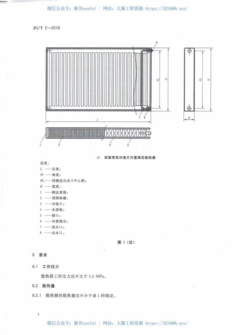 JGT2-2018钢制板型散热器 预览图