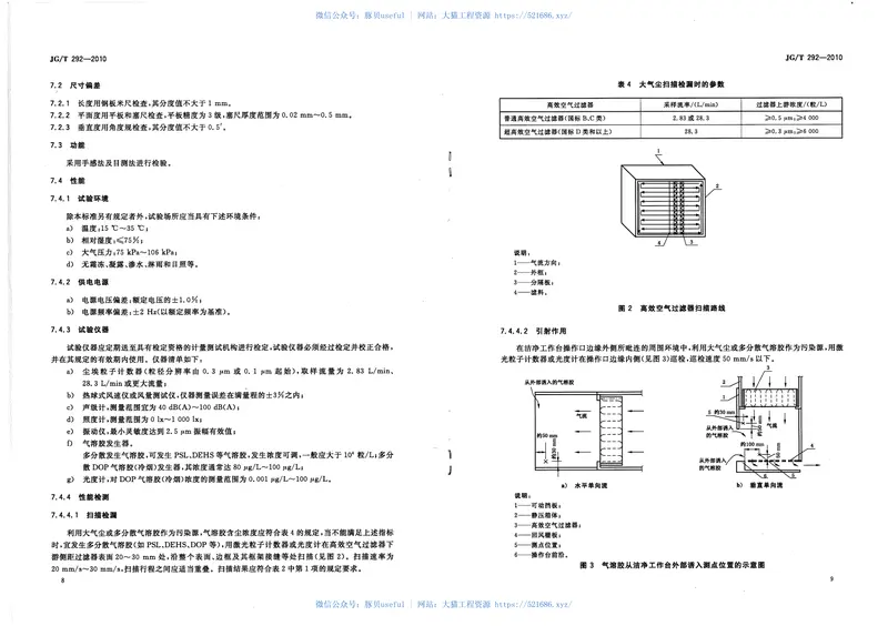 JGT292-2010洁净工作台 预览图