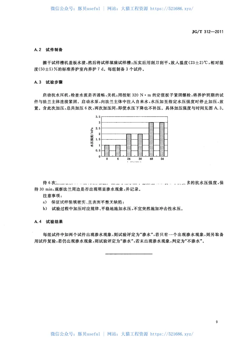 JGT312-2011遇水膨胀止水胶 预览图