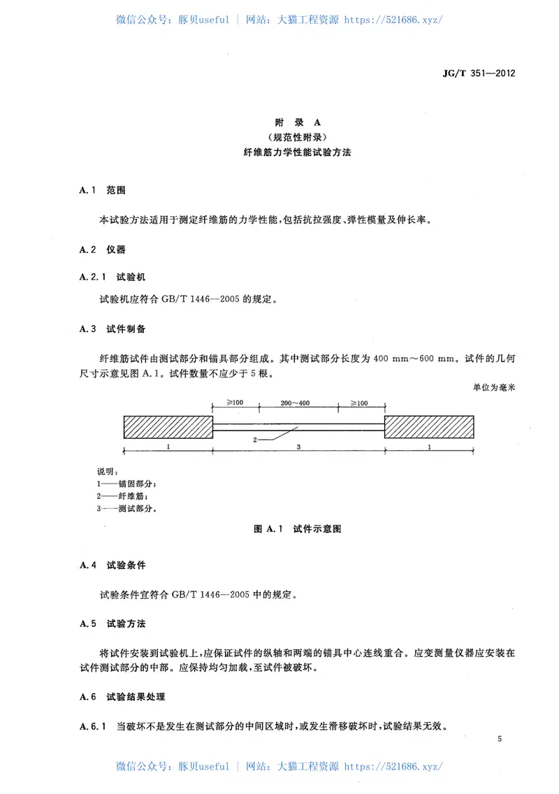 JGT351-2012纤维增复合材料筋 预览图