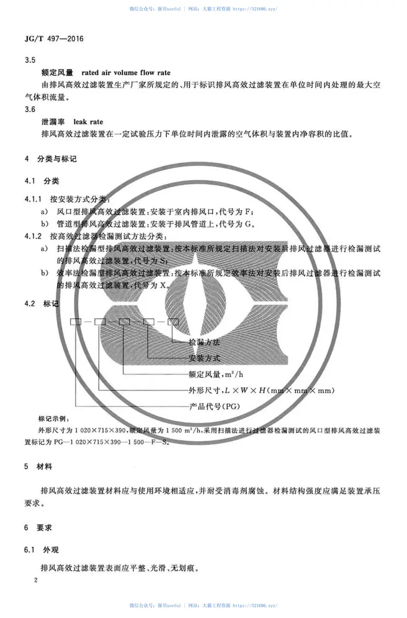 JGT497-2016排风高效过滤装置 预览图