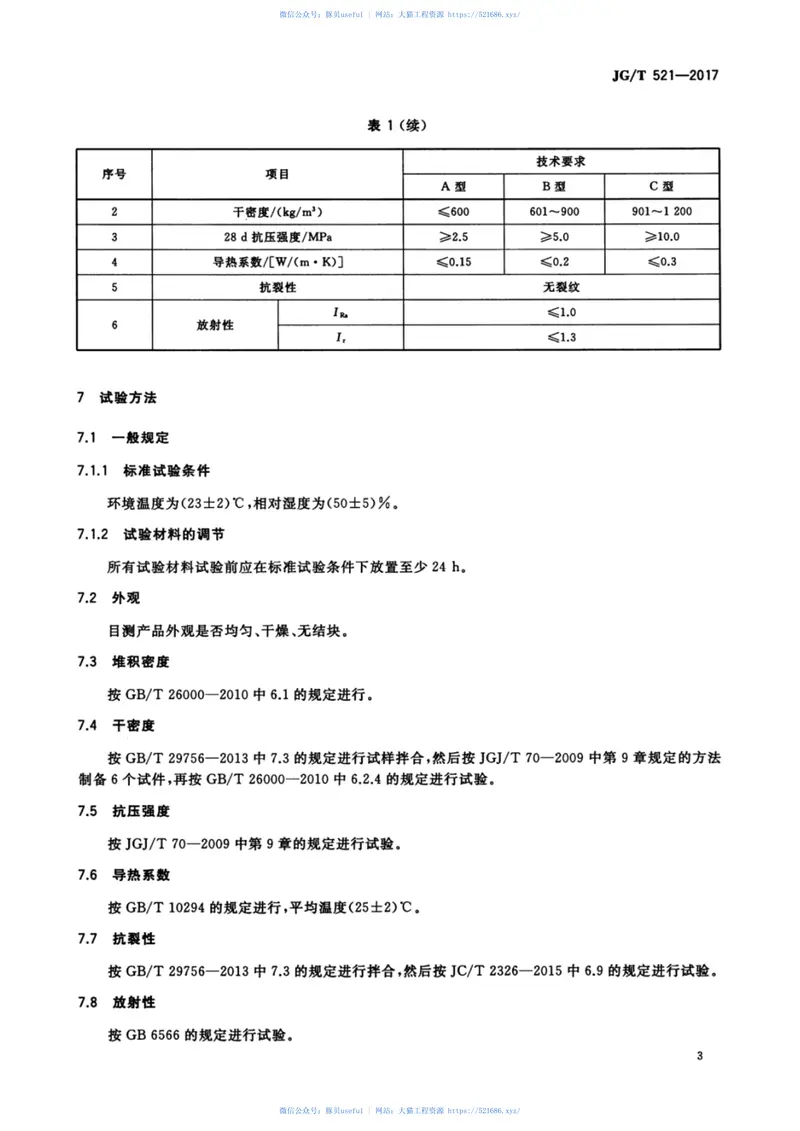 JGT521-2017轻质砂浆 预览图