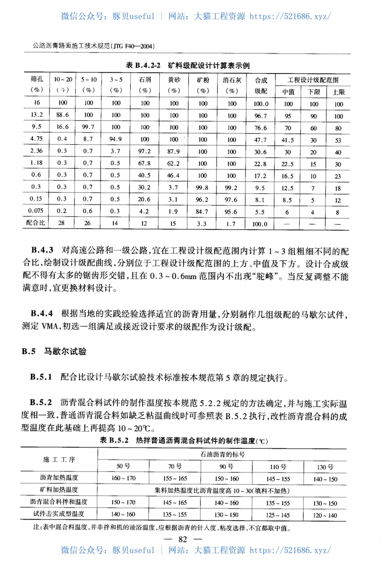 JTGF40-2004公路沥青路面施工技术规范 预览图