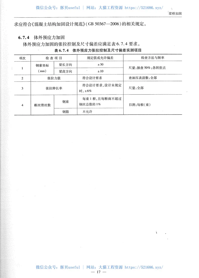 JTGTJ23-2008公路桥梁加固施工技术规范 预览图