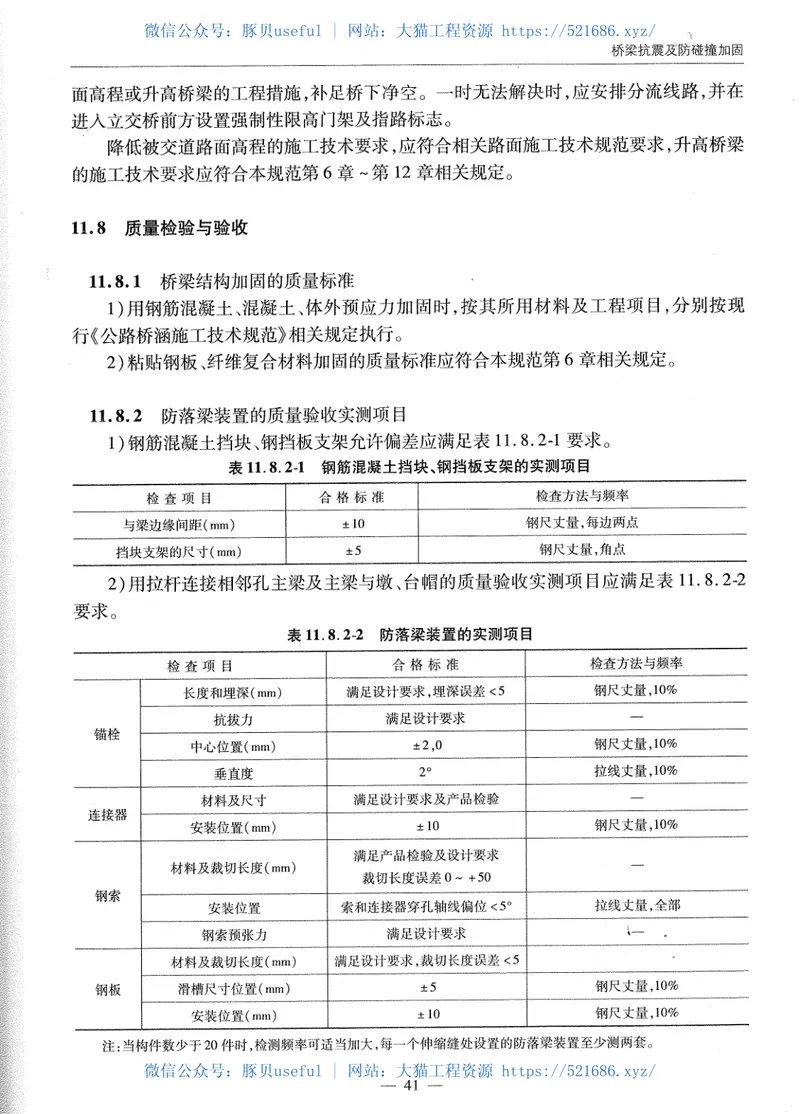 JTGTJ23-2008公路桥梁加固施工技术规范 预览图