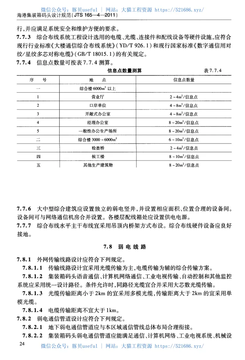 JTS165-4-2011海港集装箱码头设计规范 预览图