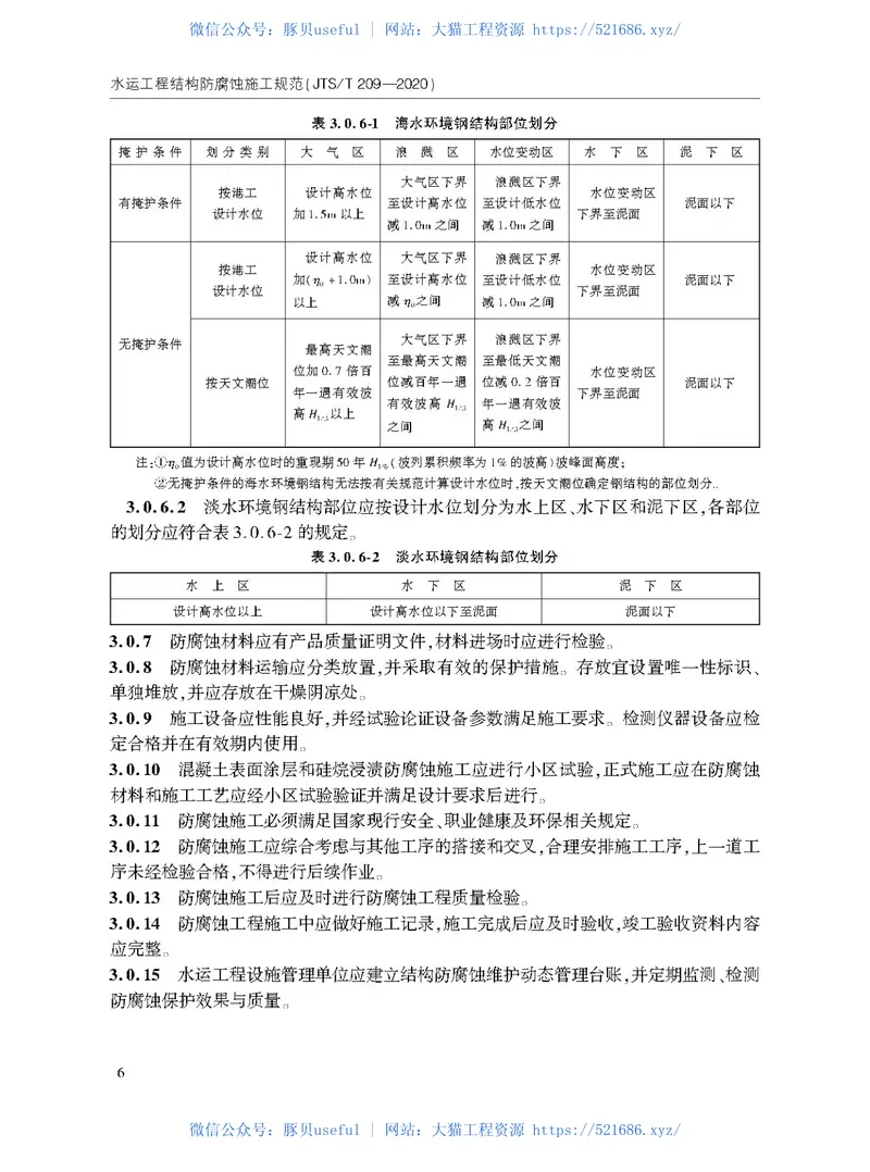 JTST209-2020水运工程结构防腐蚀施工规范-1 预览图