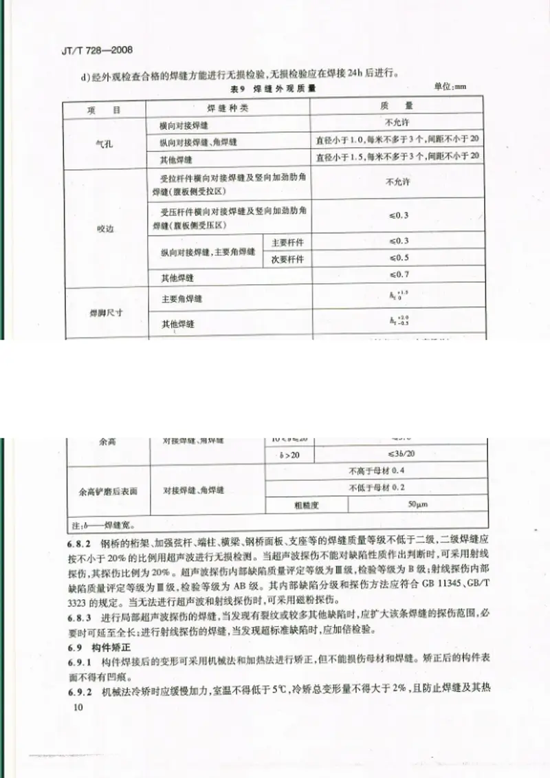JTT728-2008装配式公路钢桥制造 预览图