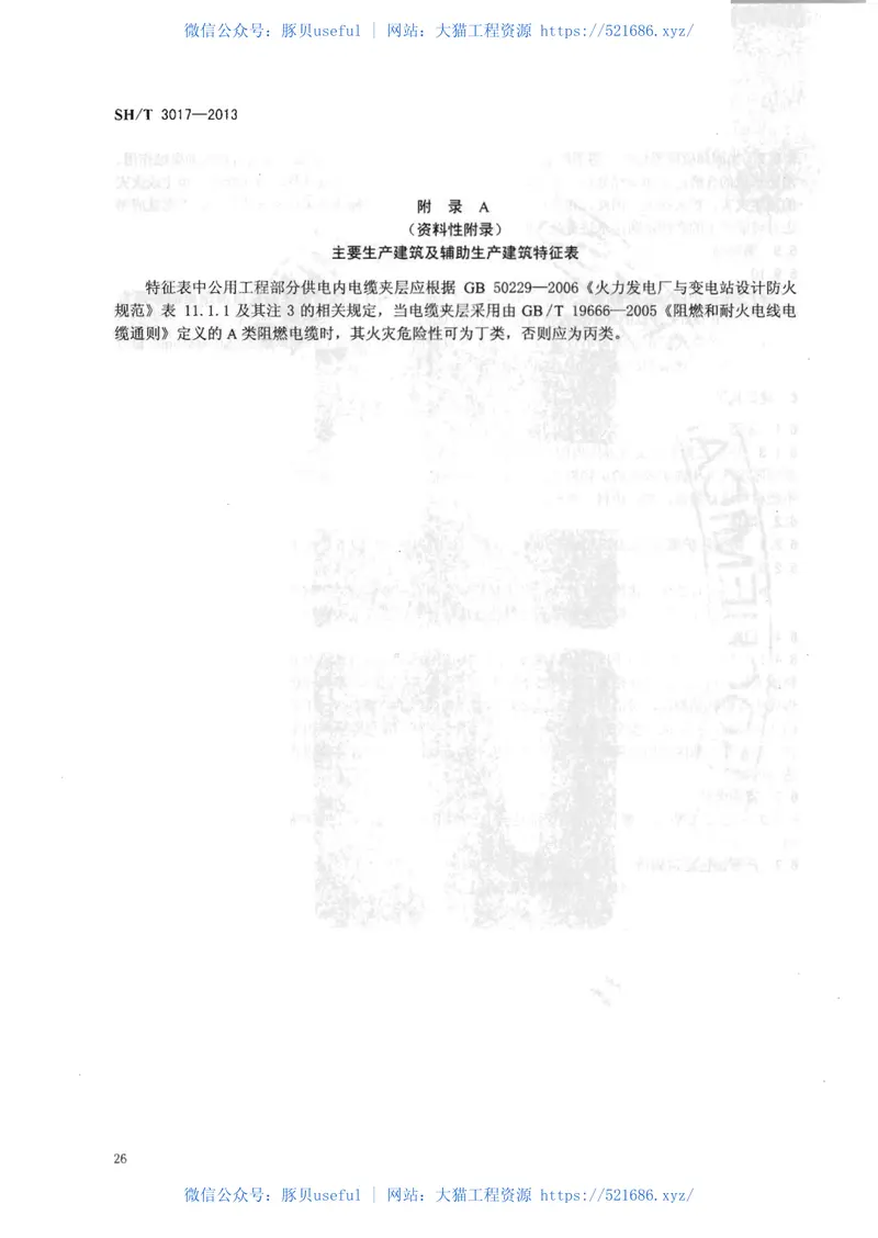 SHT3017-2013石油化工生产建筑设计规范 预览图