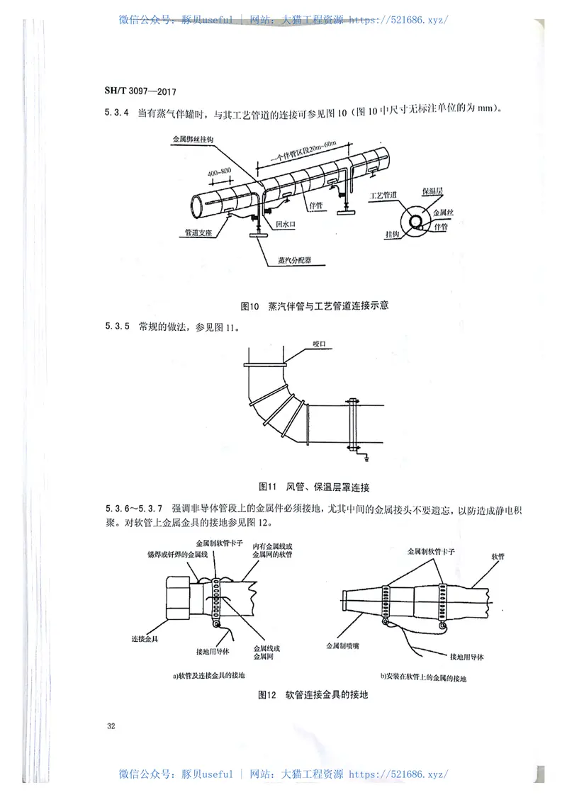 SHT3097-2017石油化工静电接地设计规范 预览图
