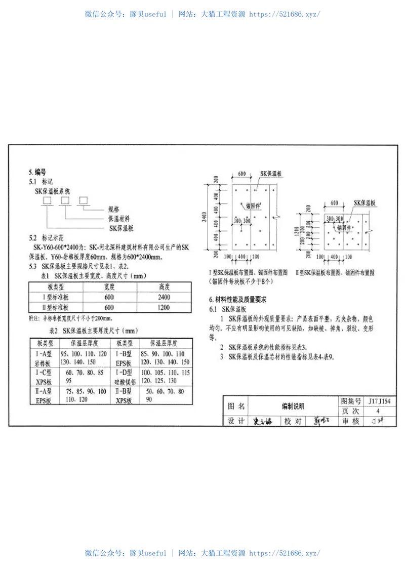 SK建筑复合保温板系统构造-j17j154 预览图