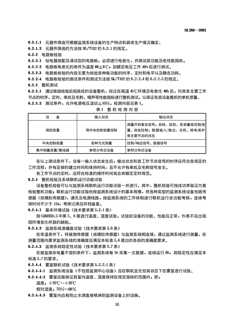 《大坝安全自动监测系统设备基本技术条件》(SL268-2001) 预览图