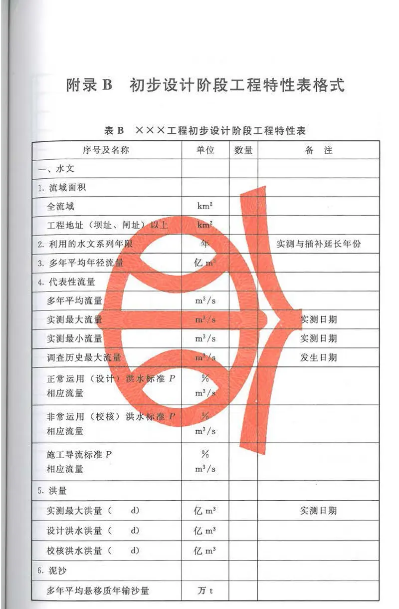 SL619-2013水利水电工程初步设计报告编制规程 预览图