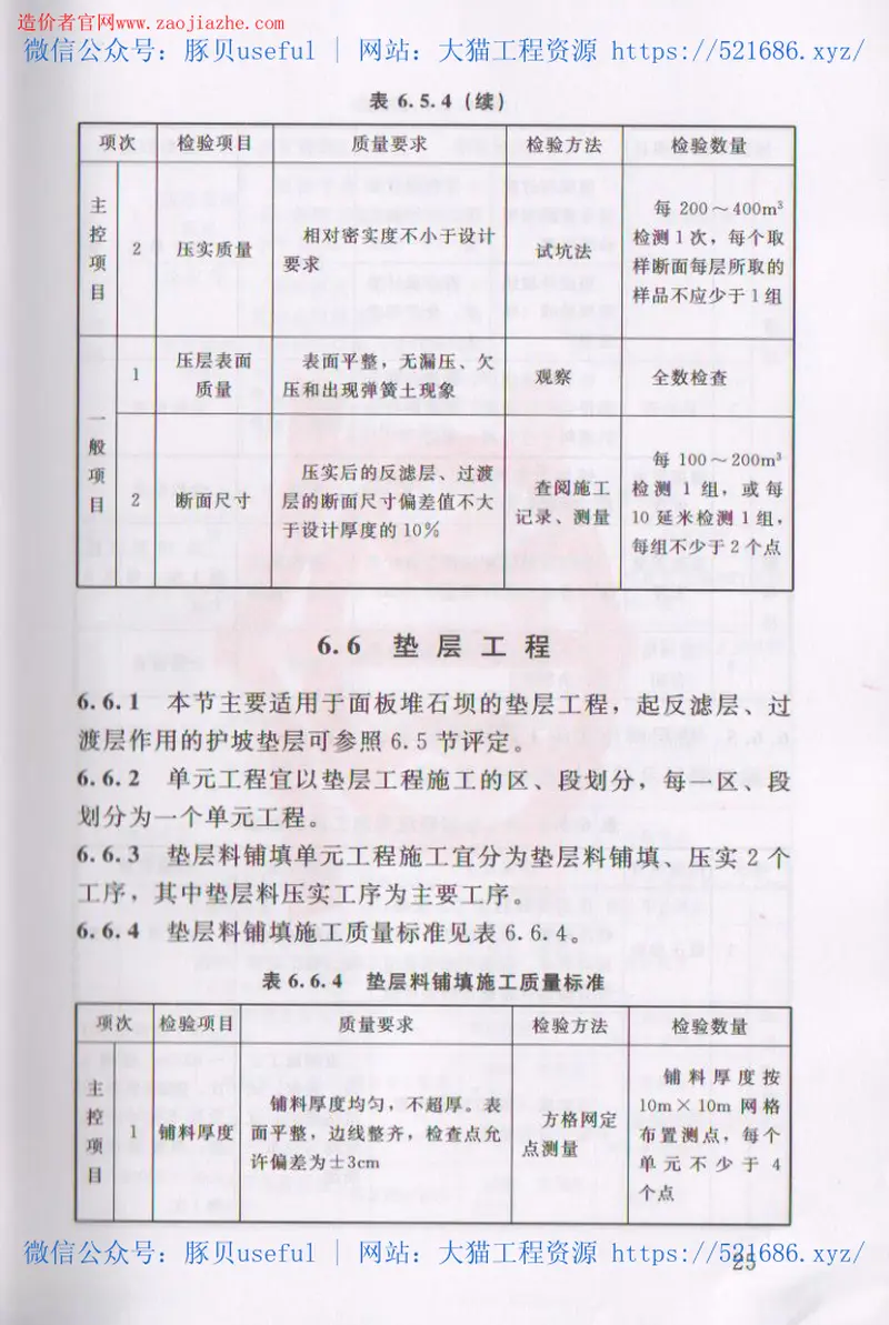 SL631-2012水利水电工程单元工程施工质量验收评定标准-土石方工程 预览图