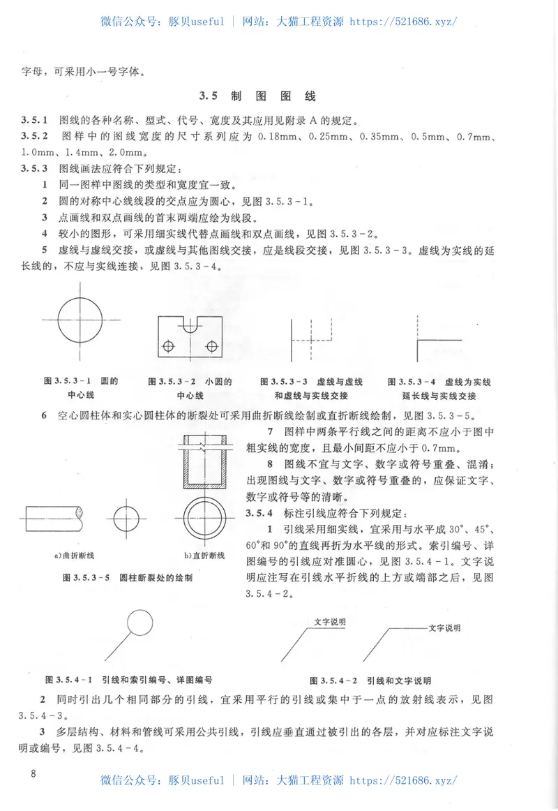 SL73.1-2013水利水电工程制图标准基础制图 预览图