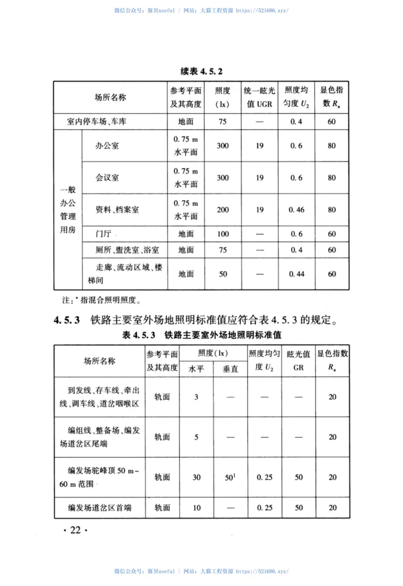 TB10089-2015铁路照明设计规范 预览图