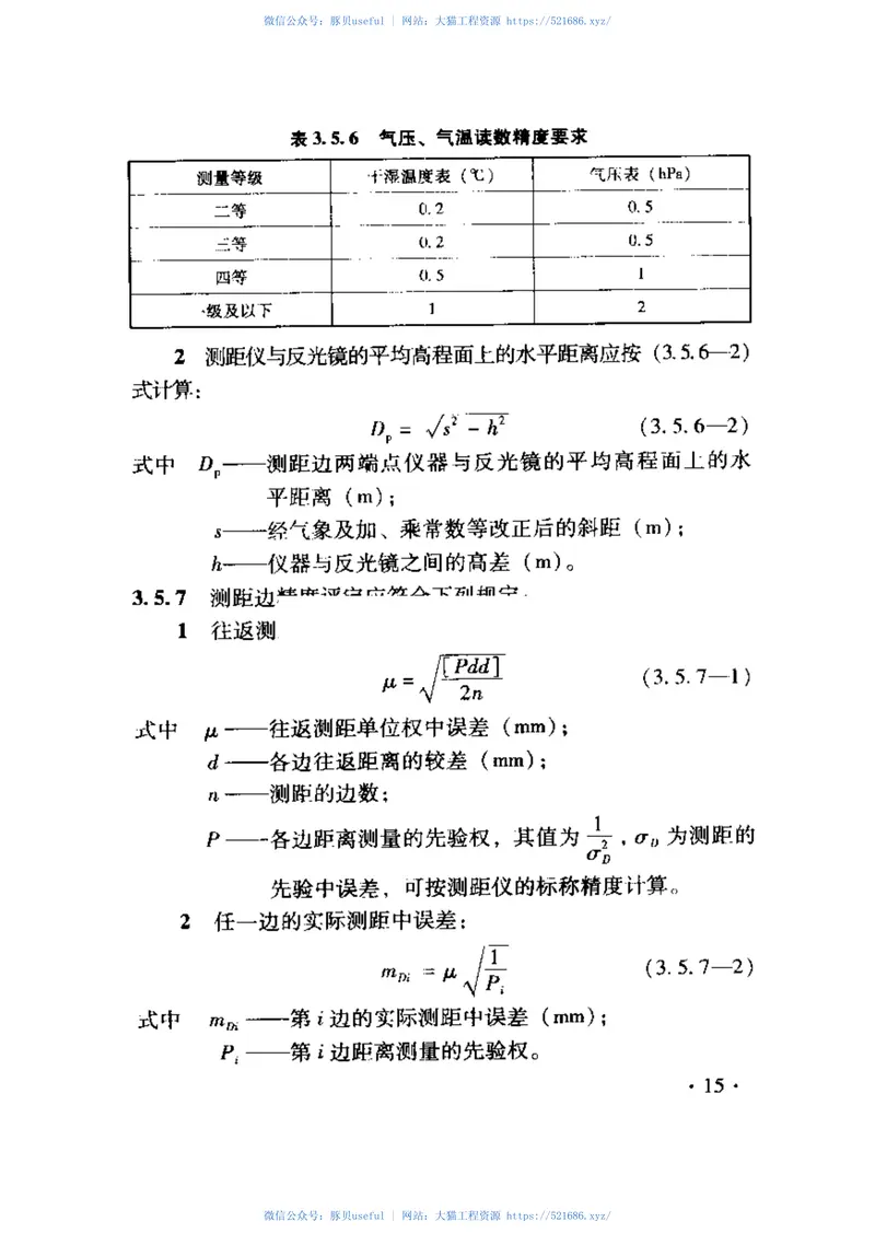 TB10105-2009改建铁路工程测量规范 预览图