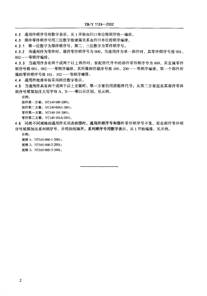 TBT1124-2002机车车辆通用件图样编号方法 预览图