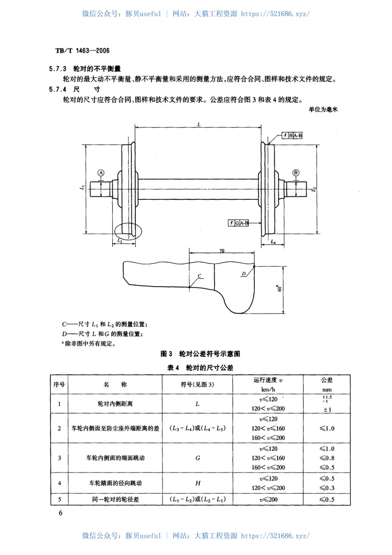 TBT1463-2006机车轮对组装技术条件 预览图