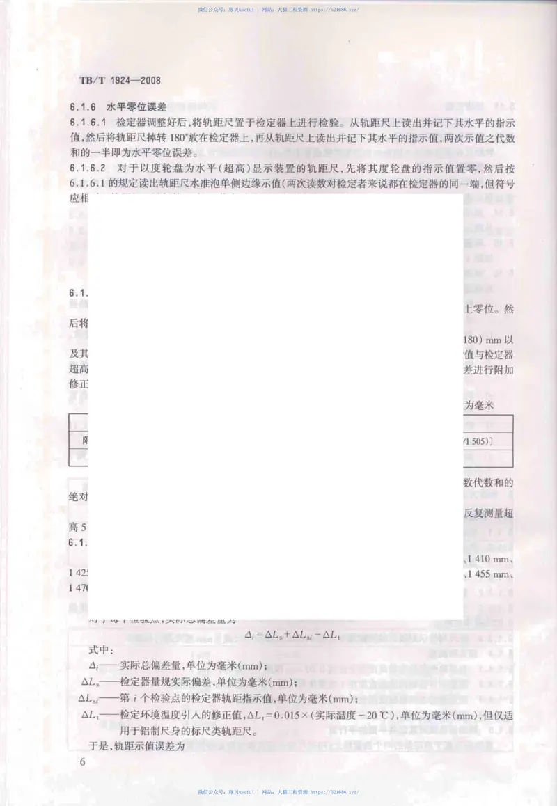 TBT1924-2008标准轨距铁路轨距尺 预览图