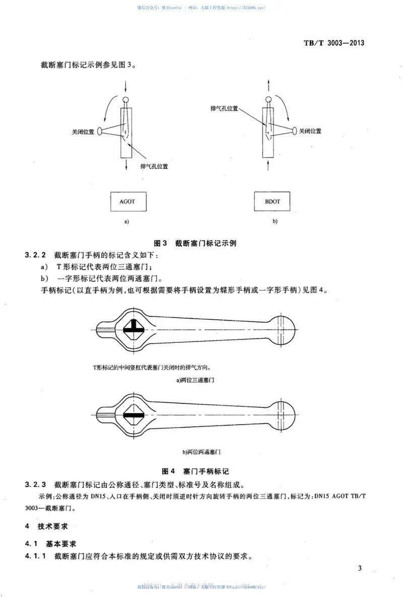 TBT3003-2013机车车辆用截断塞门 预览图