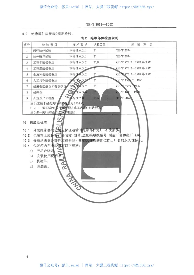 TBT3036-200225kV电气化铁道接触网用分段绝缘器 预览图