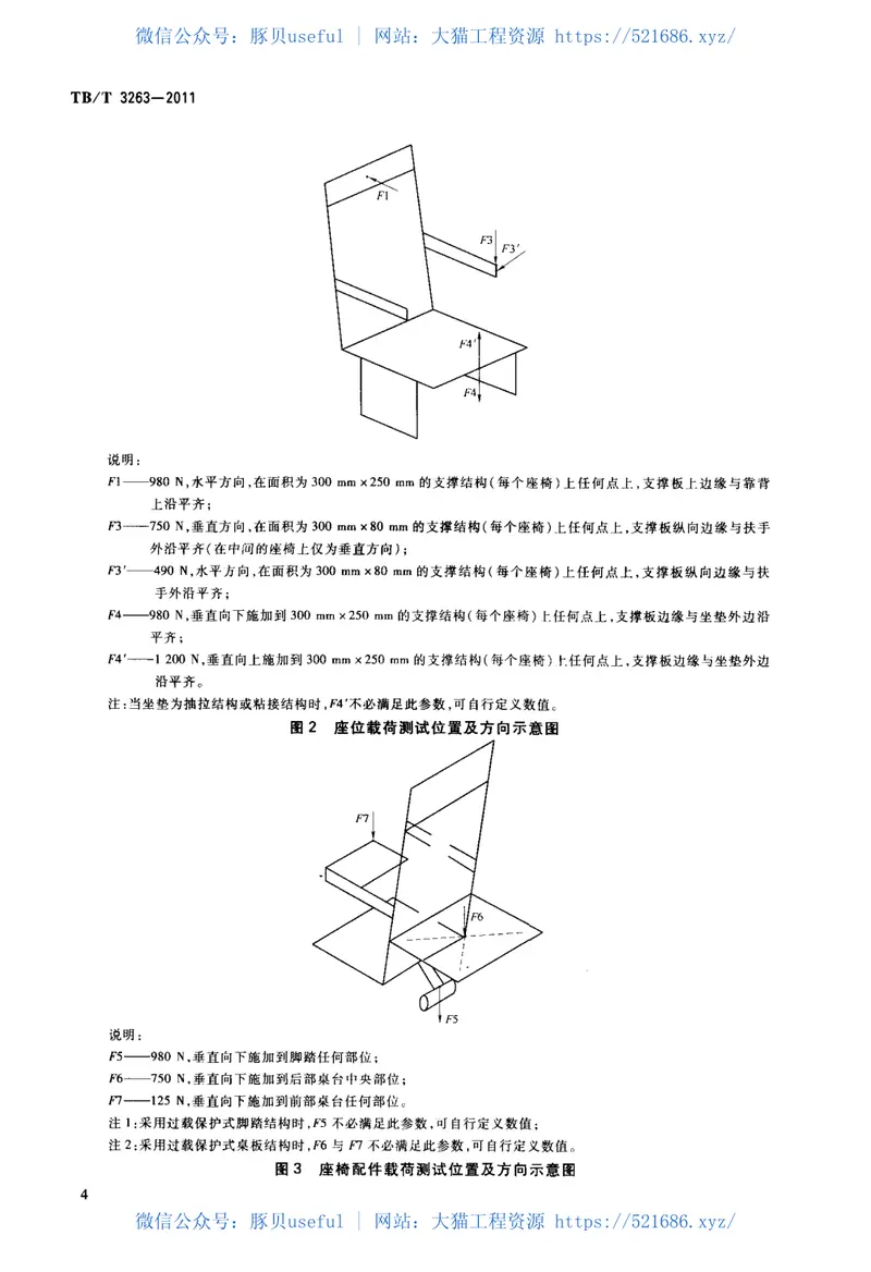 TBT3263-2011动车组乘客座椅 预览图