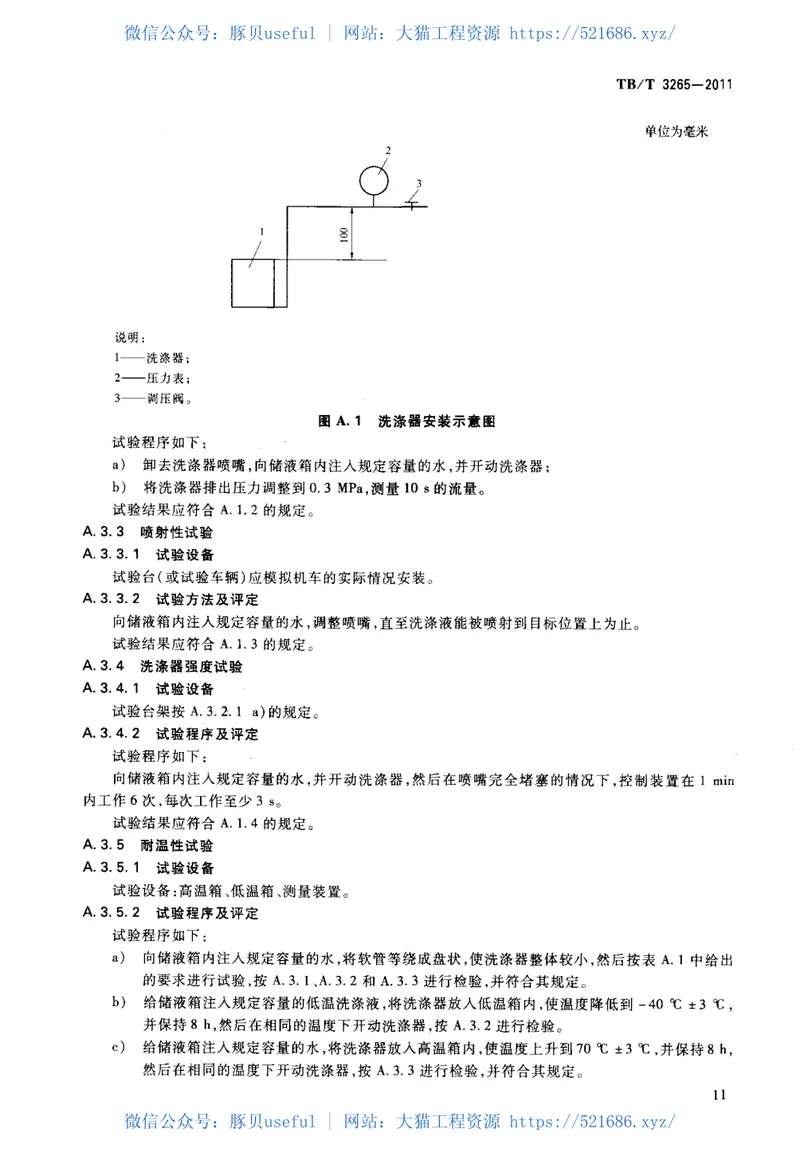 TBT3265-2011机车用刮雨器 预览图
