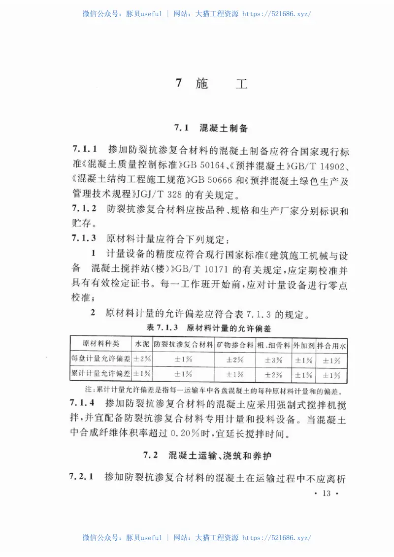 TCECS474-2017防裂抗渗复合材料在混凝土中应用技术规程 预览图