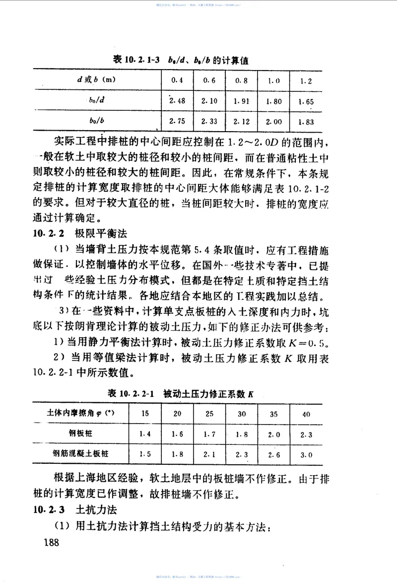 YB9258-1997建筑基坑工程技术规范 预览图