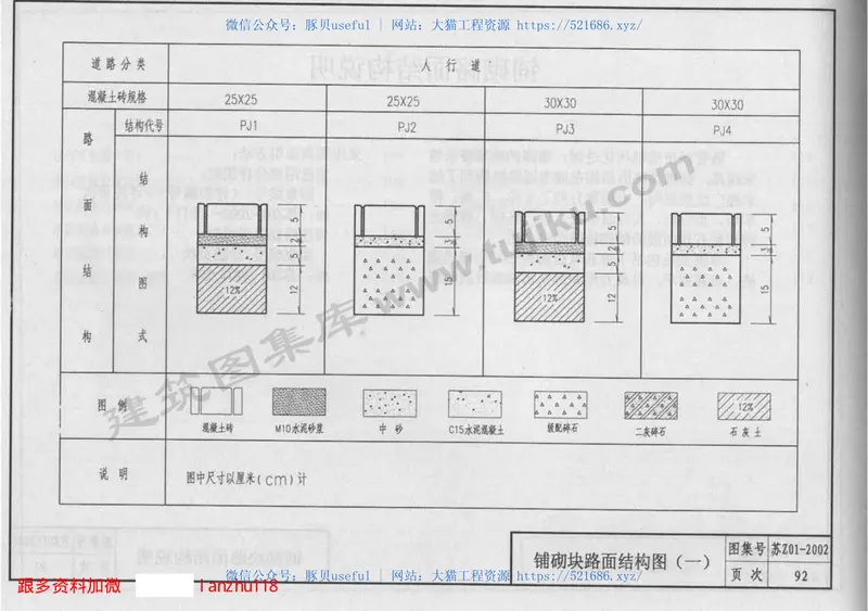 苏Z01-2002城市道路标准图集 预览图